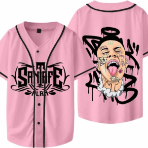 Santa Fe Klan Angel Face Merch Baseball Jacket 473 Logo Jersey Women Men Fashion Casual Short Sleeve T-shirts