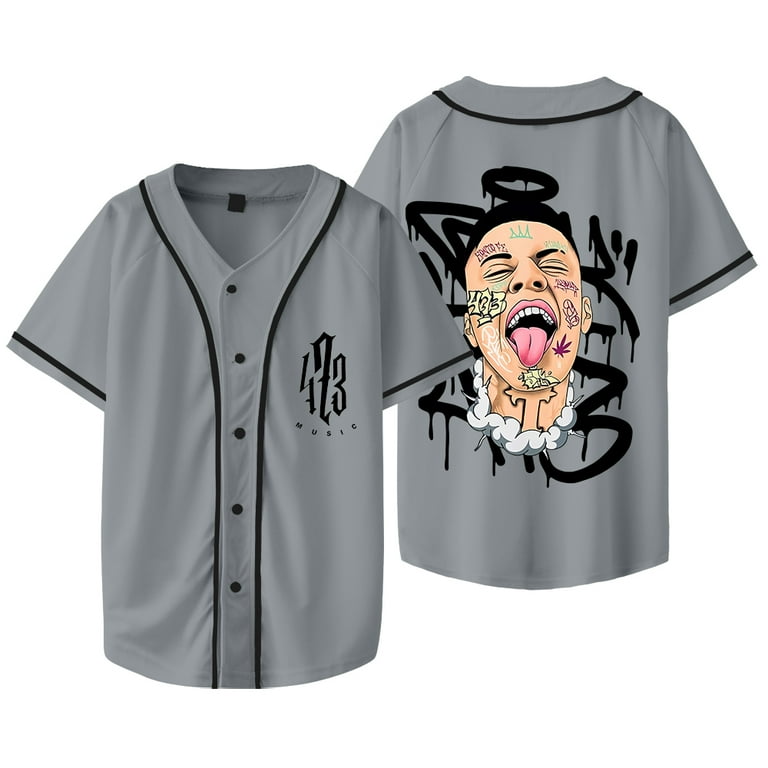 Santa Fe Klan Angel Face Merch Baseball Jacket 473 Logo Jersey Women Men Fashion Casual Short Sleeve T-shirts - Image 2