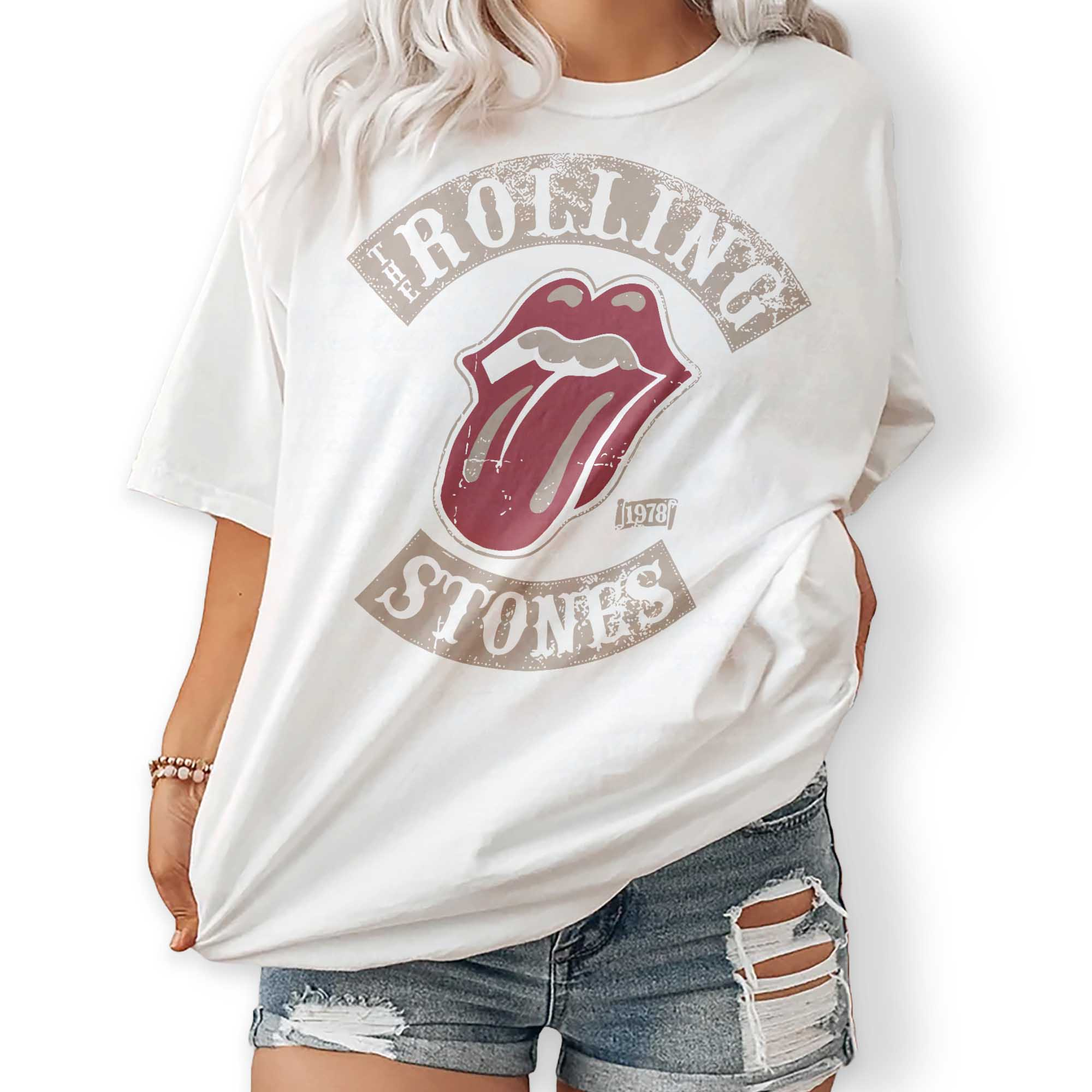 The Rolling Stones Tour 78 Rock Music Band SweatshT Shirt, Funny Sweatshirt, Hoodie Gift For Her, Him - New Design New Outfits - Full Size Full Color