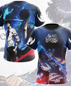 Solo Leveling Anime All Over Printed 3D T-shirt