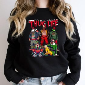 THUGLIFE Christmas Shirt, Christmas Movies Shirt, Xmas Graphic Tee - Image 5