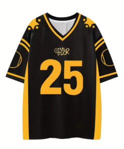 California 23 Printed Letter Jersey Women'S T-Shirt V-Neck Loose Short Sleeved Personalized Fashionable Casual Half Sleeved Top (Copy)