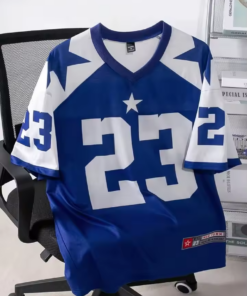 Manfinity Men's Jersey Casual Contrast Color Splicing Numeral Graphic Print Short Sleeve Athletic Quick-Drying Street T-Shirt