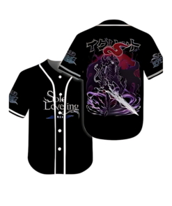 Solo Leveling Baseball Jersey Jin Woo Sung Jersey