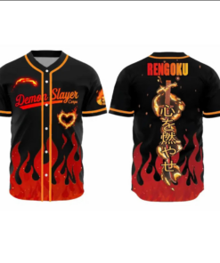 “Set Ablaze” - Rengkou Demon Slayer Jersey