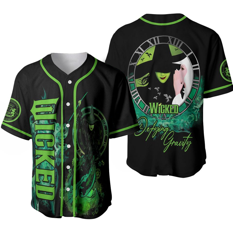 Wicked Witch Baseball Jersey, Wicked Witch Of The West Shirt, Halloween Movie Jersey