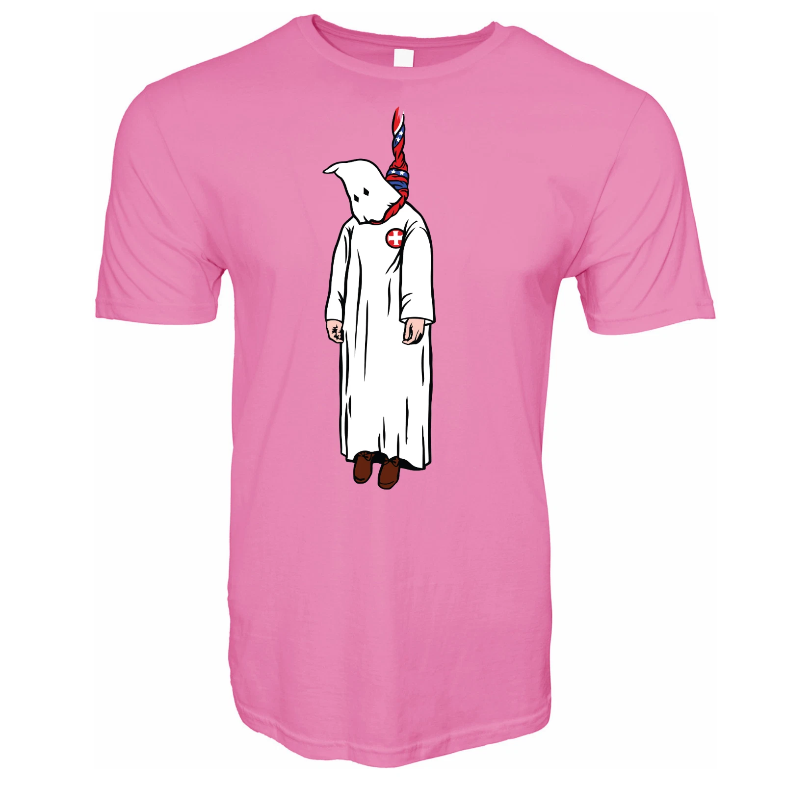 ANTI KLAN ANTI FASCISM POLITICAL NOVELTY T-Shirt - Image 3