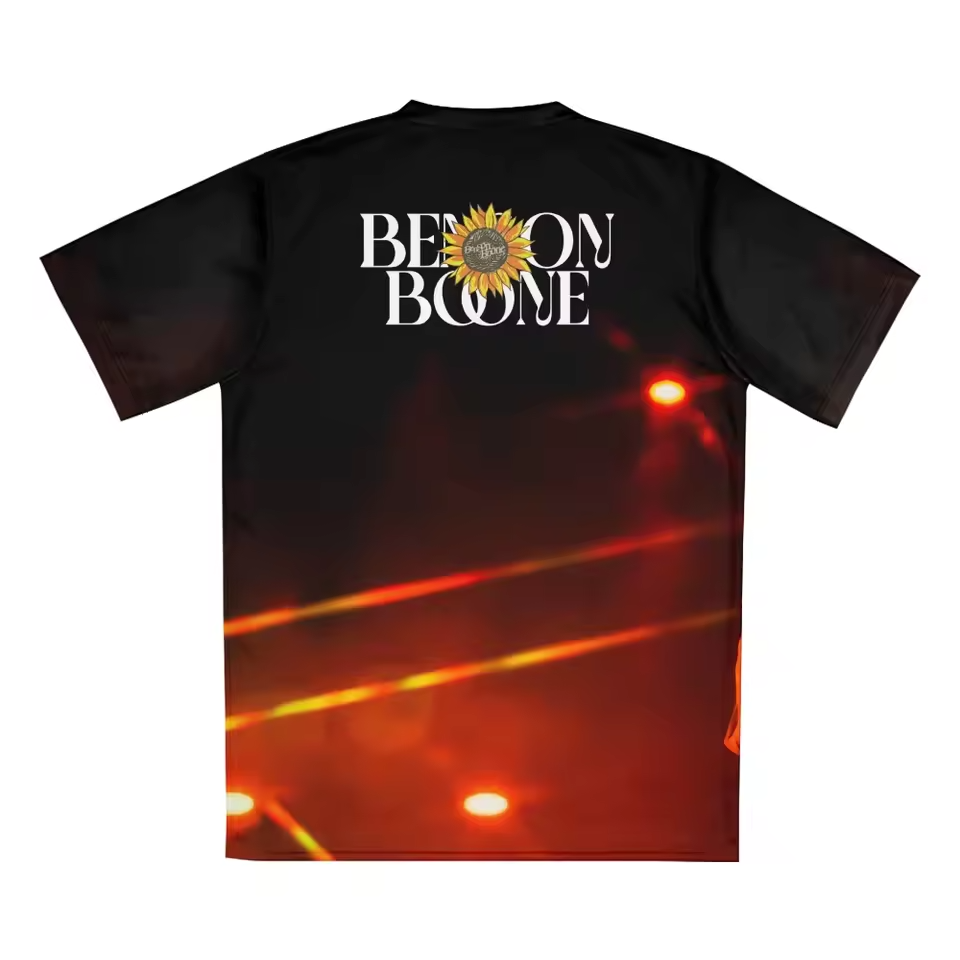 Benson Boone Merch 2025 Men's and Women's Sportswear Football Jersey V-Neck T-Shirt y2k Top New - Image 5