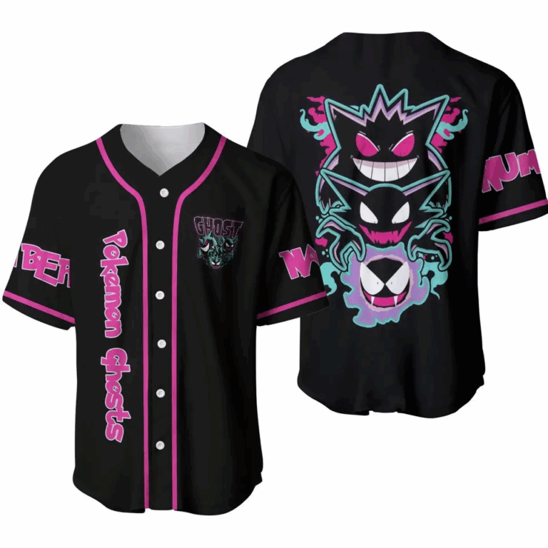 Ghost Jersey, Anime Game Jerset, Custom Player Name