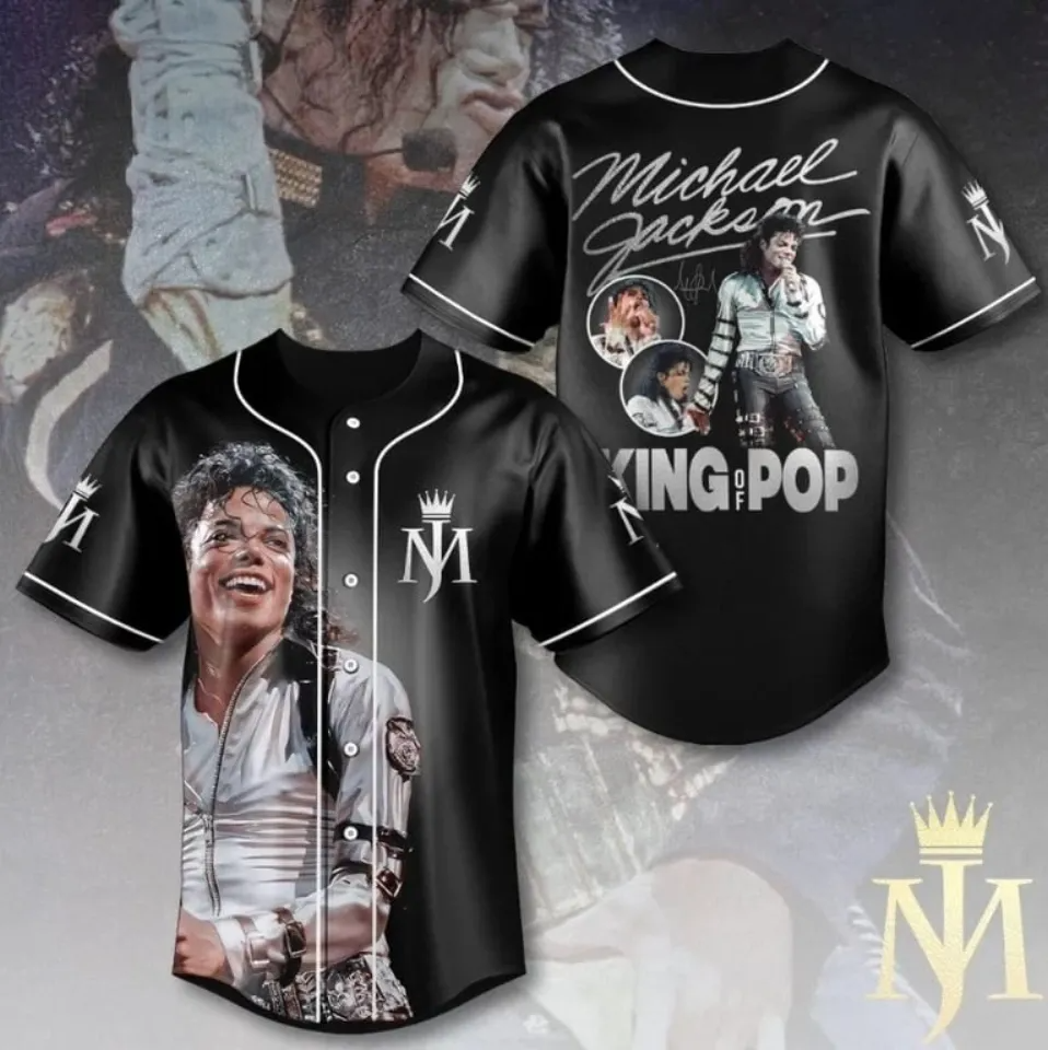 Michael Jackson Baseball Jersey For Fans