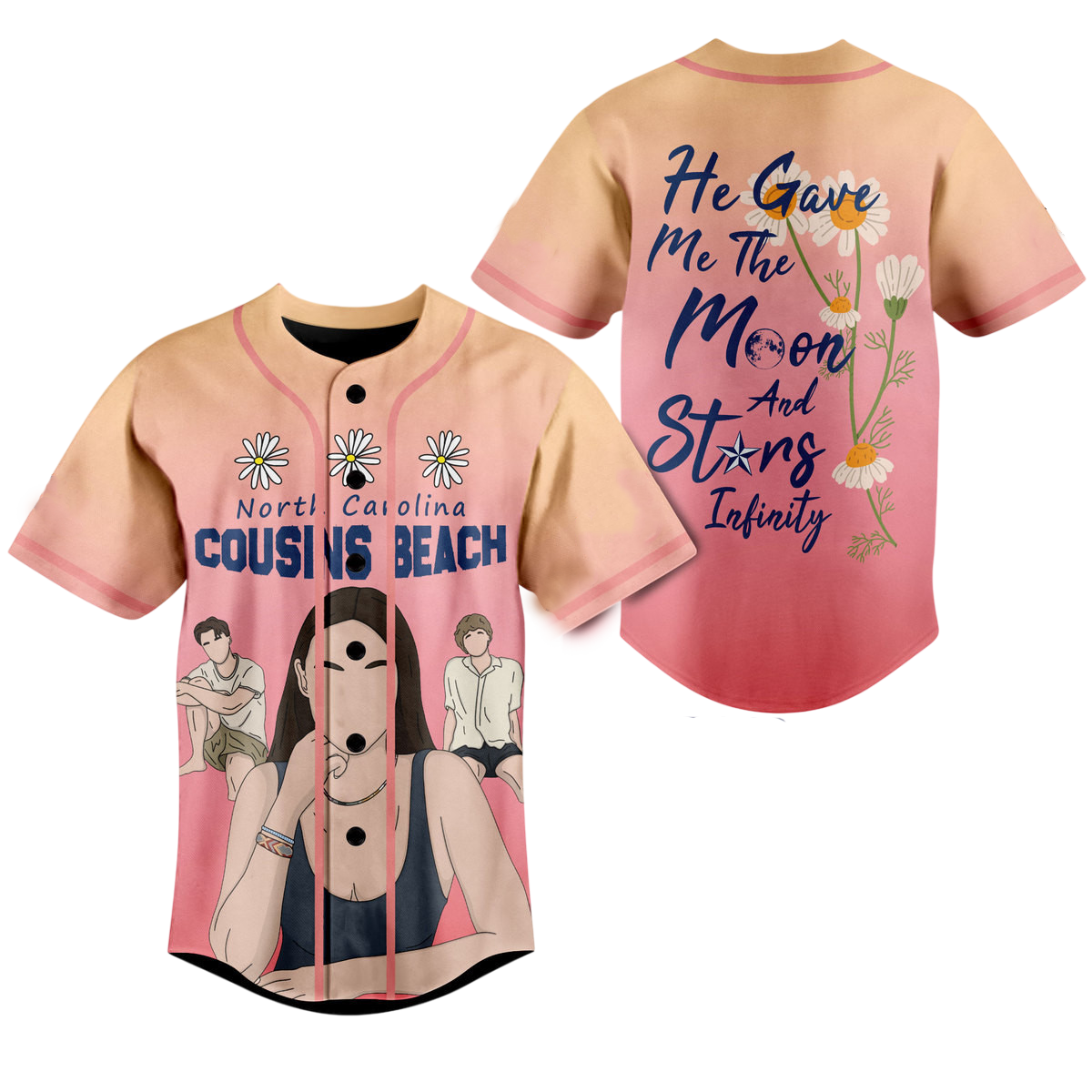 Cousins Beach Baseball Jersey For Fans, Movie Jersey, TV Show Shirt