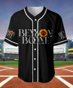Alternative view of Benson Boone America Heart Tour Classic Baseball Jersey