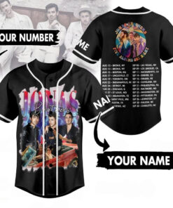 Jonas Brothers Baseball Jersey, Jonas Brother Jersey Shirt