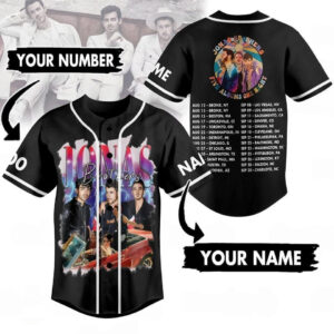 Jonas Brothers Baseball Jersey, Jonas Brother Jersey Shirt