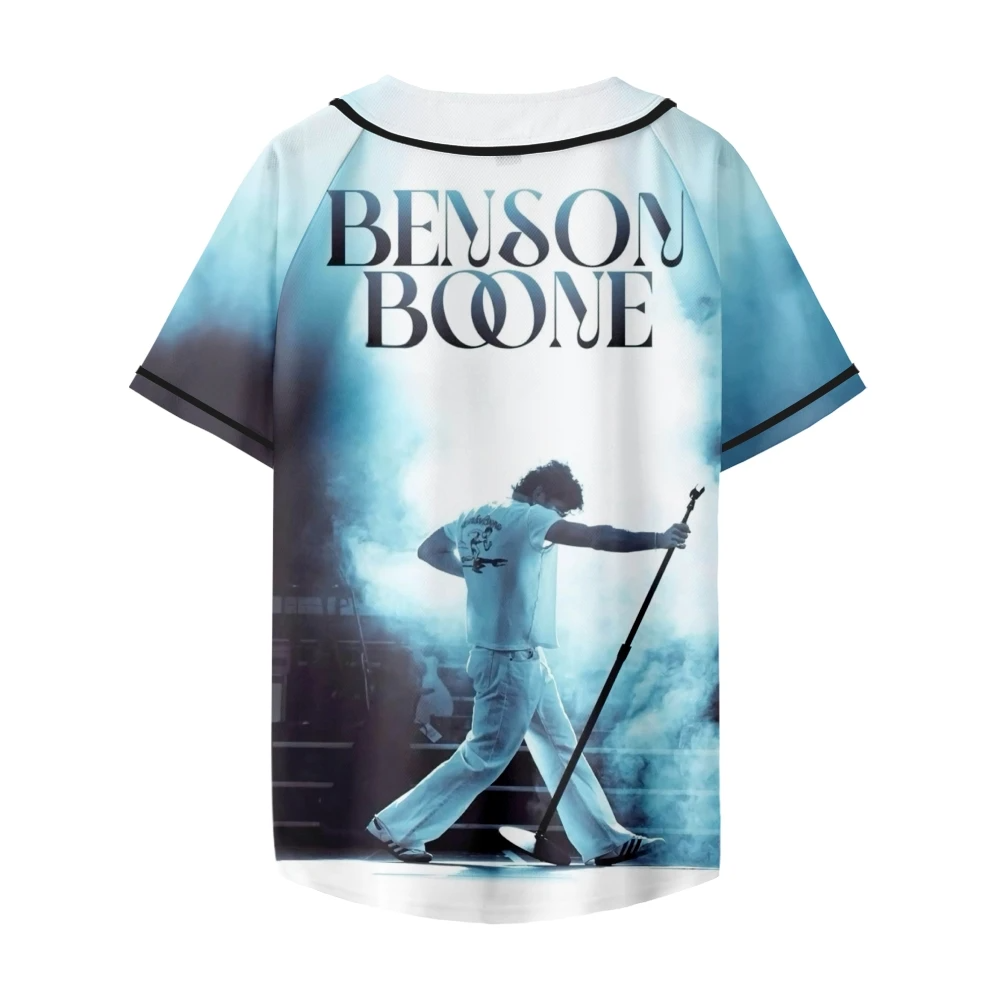 Benson Boone Merch Baseball Jacket T-shirts - Image 3