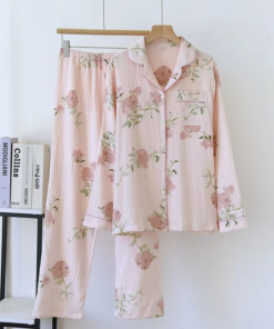 Autumn And Winter women pajamas long-sleeved trouser ladies pajamas, home service sleepwear Women Homewear