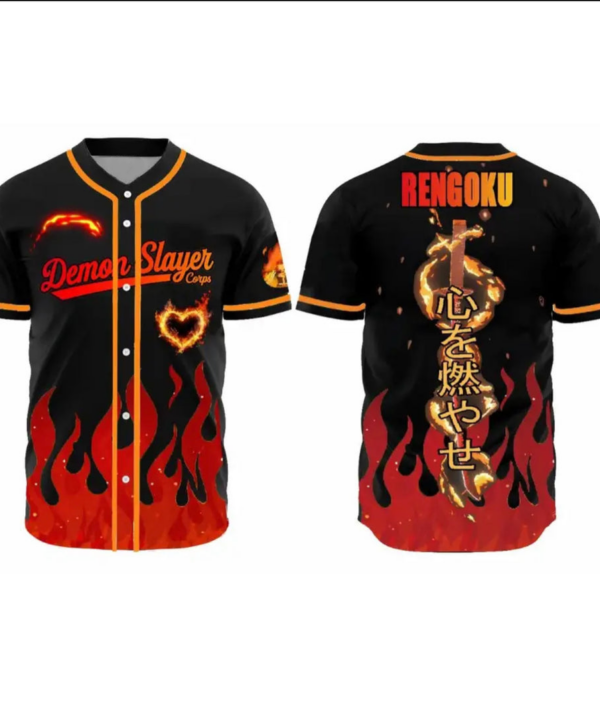 “Set Ablaze” - Rengkou Demon Slayer Jersey
