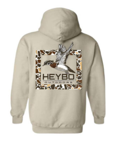 Heybo Outdoors Phesant Ducks Hoodie, Graphic Quote Shirt, Gift for Woman, Gift for Man Classic