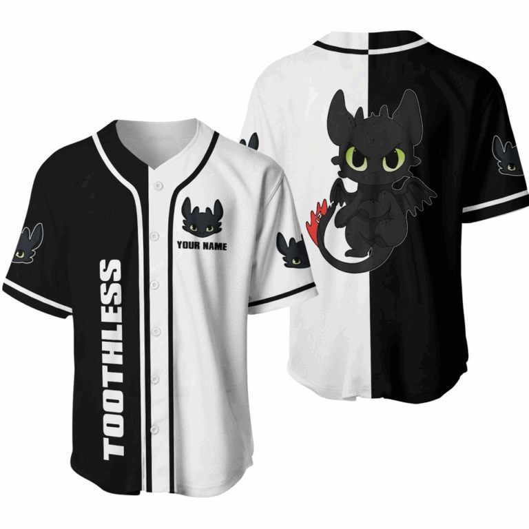 Toothless Shirt, Toothless Jersey Shirt Men's
