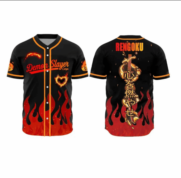 “Set Ablaze” - Rengkou Demon Slayer Jersey