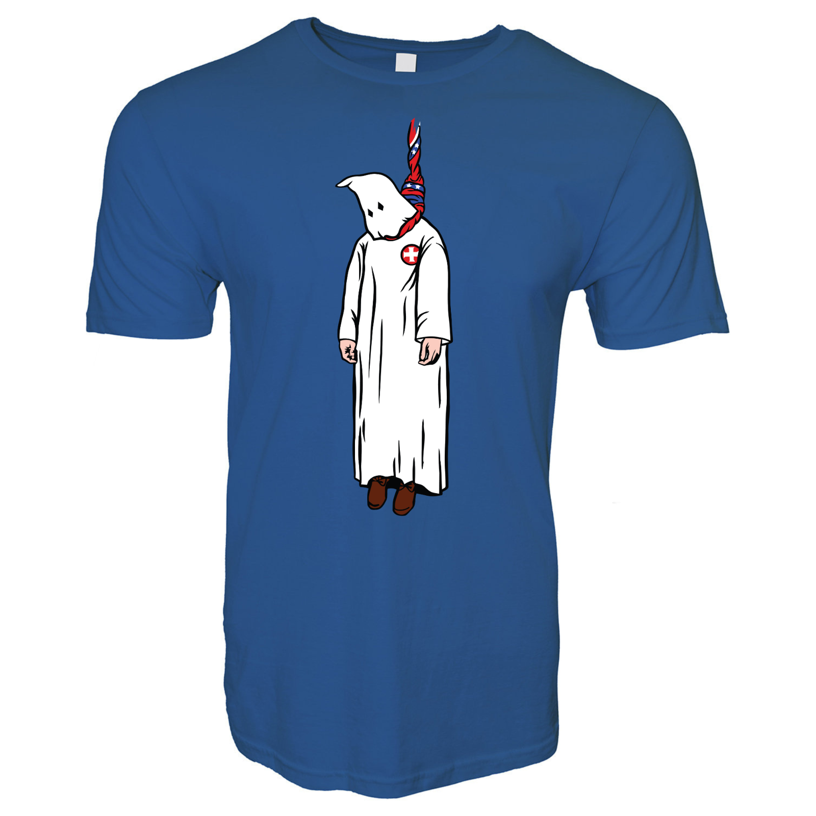 ANTI KLAN ANTI FASCISM POLITICAL NOVELTY T-Shirt - Image 5