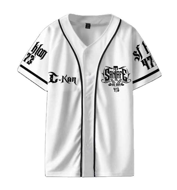 Generic T-Shirt Santa Fe Klan Merch Santa Fe Klan Jersey,Santa Fe Klan Baseball Jersey, Music Tour 2025 - Image 2