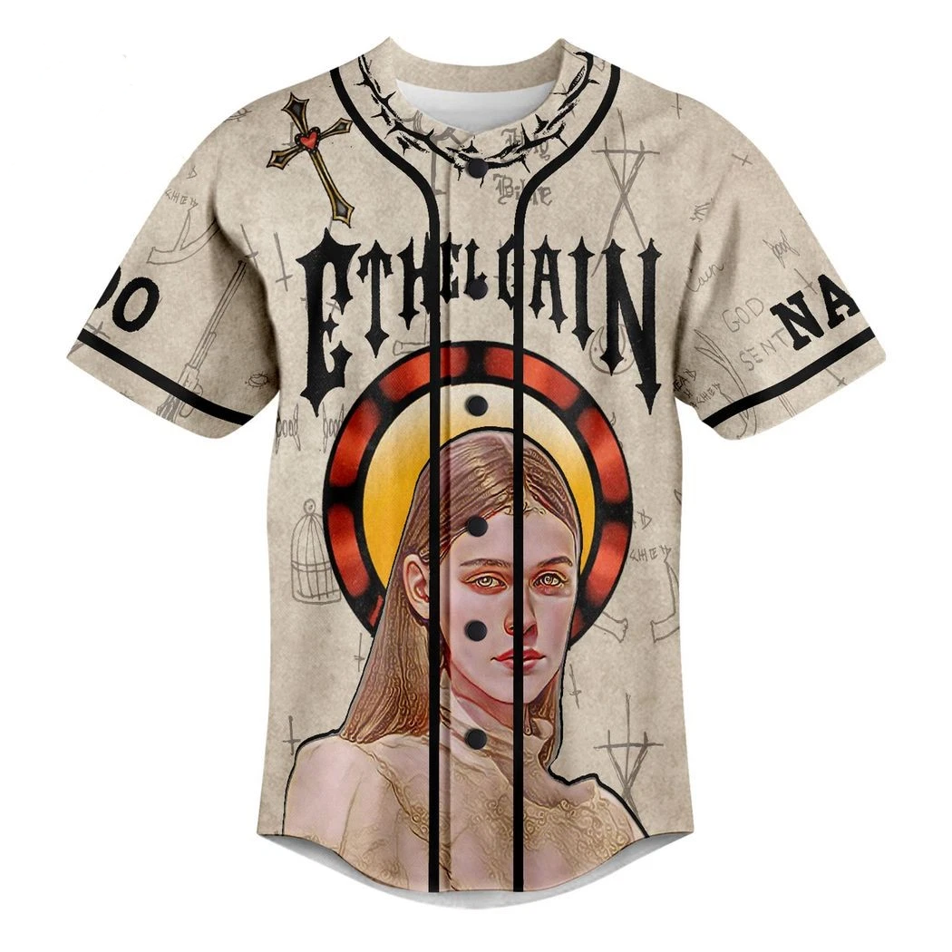 PREMIUM Ethel Cain Custom Baseball Jersey - Image 2