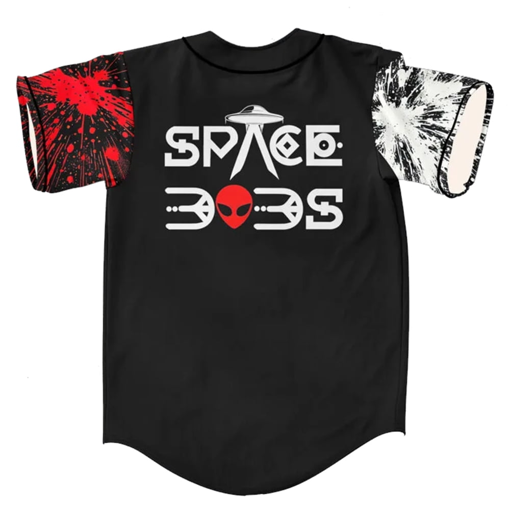 Atliens Baseball Jersey Merch EDM T-shirts Rave Summer Short Sleeve DJ Baseball Uniform Unisex Tops - Image 3