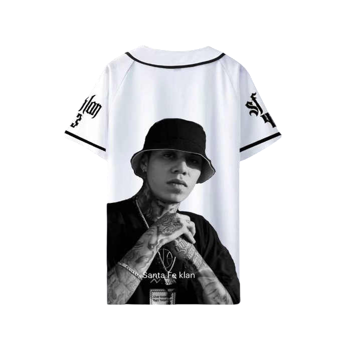 Generic T-Shirt Santa Fe Klan Merch Santa Fe Klan Jersey,Santa Fe Klan Baseball Jersey, Music Tour 2025 - Image 3