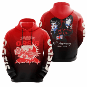 Custom Color Oasis The First Debut Album 30th Anniversary 1994-2024 Hoodie T-Shirt