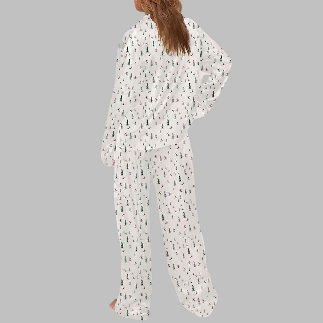 Downtime Satin Pajama Set - Image 3