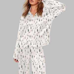 Downtime Satin Pajama Set