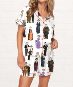 Alternative view of Downton Abbey Silky Satin Pajama Set
