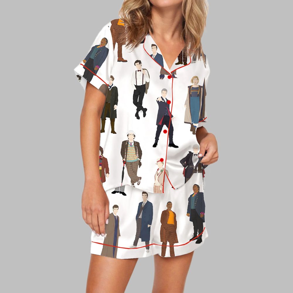 Dr Who Pajama Set For Women
