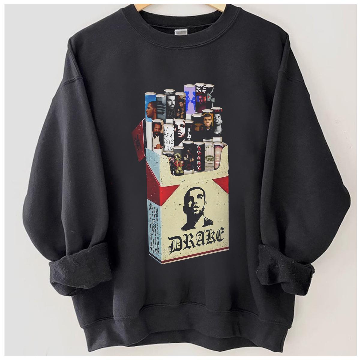 Drake Shirt, For All The Dogs Album Shirt, Drake Vintage Graphic Sweatshirt - Image 3