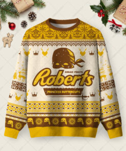 Dread Candy Roberts Christmas Fuzzy Fleece Sweatshirt