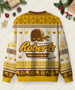 Alternative view of Dread Candy Roberts Christmas Fuzzy Fleece Sweatshirt