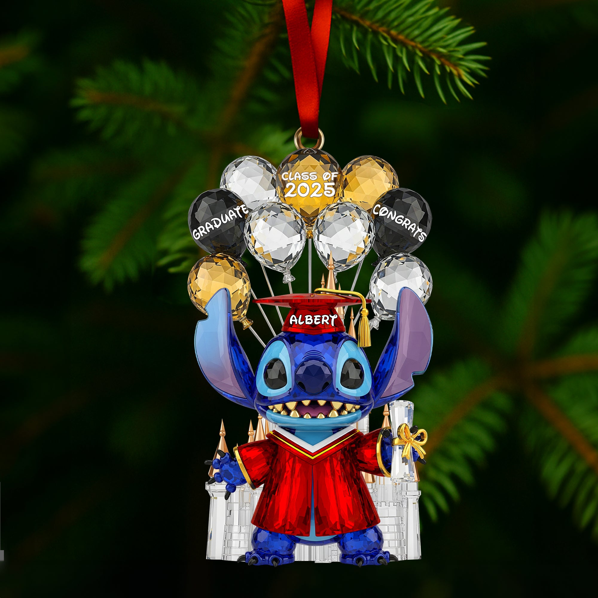 Dream Big Graduation Ornament - Personalized Christmas Gifts For Graduates 02NALU200925 - Image 3