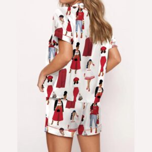 Alternative view of DST Sisterhood Satin Pajama Set