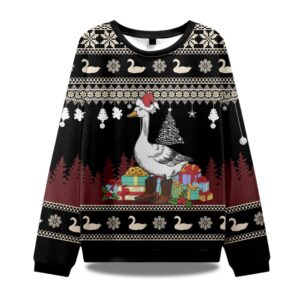 Duck Christmas Ugly Sweater