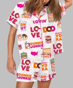 Dunkie Junkie Love Pajama Set
