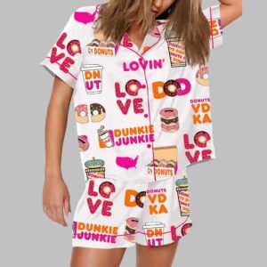 Dunkie Junkie Love Pajama Set