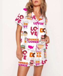 Alternative view of Dunkie Junkie Pajama Set