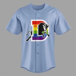 Alternative view of Durham Bulls Pride Jersey 2025