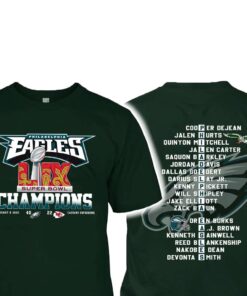 Eagles Super Bowl Champions 2 Two-Sided Shirt