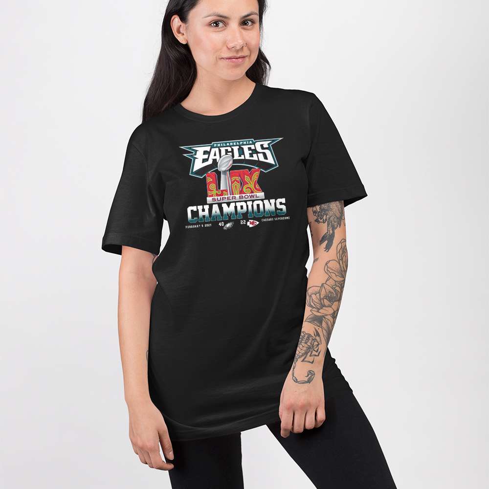 Eagles Super Bowl Champions 2 Two-Sided Shirt - Image 5