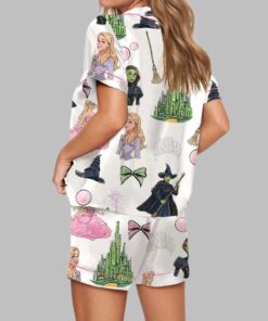 Alternative view of Elphaba And Glinda Glitter Pajama Set