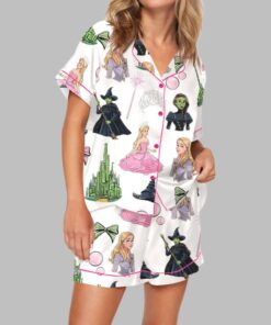 Elphaba And Glinda Glitter Pajama Set