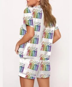 Alternative view of Equal Rights Peace Love Kindness Pajama Set