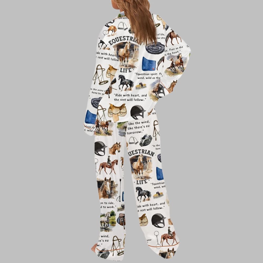 Equestrian Life Pajama Set - Image 3